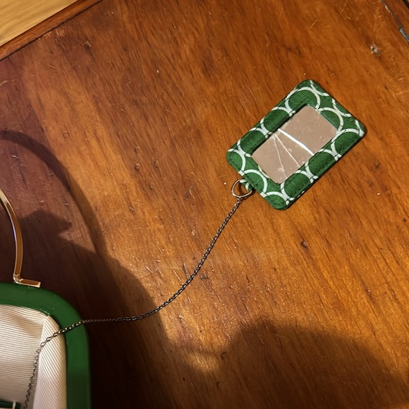 Banana Republic Printed Silk Top Handle Clutch - Picture 5 of 8